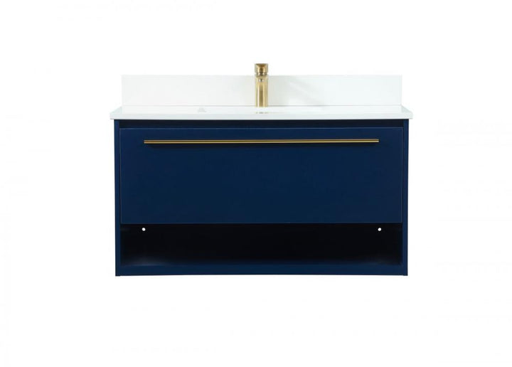 Elegant Roman Bathroom Vanity Bathroom Vanity Elegant 36 Blue Included