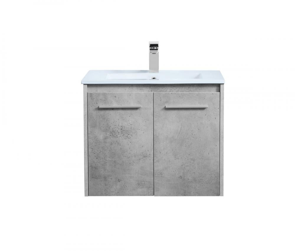 Elegant Rasina Bathroom Vanity Bathroom Vanity Elegant 24 Gray 