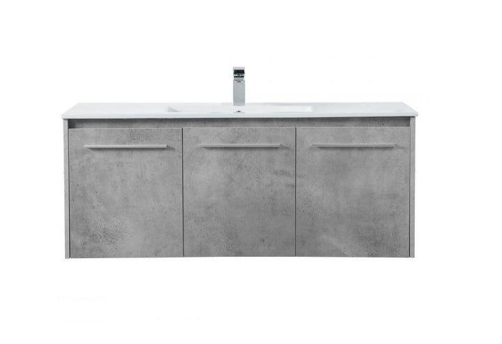 Elegant Rasina Bathroom Vanity Bathroom Vanity Elegant 48 Gray 