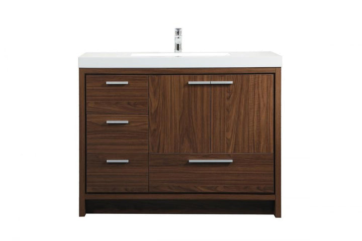 Elegant Wyatt Bathroom Vanity Bathroom Vanity Elegant 42 Brown Not Included