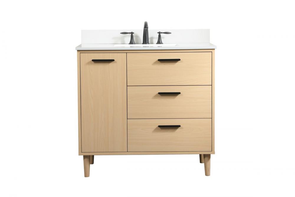 Elegant Baldwin Bathroom Vanity Bathroom Vanity Elegant 36 Light Wood Included