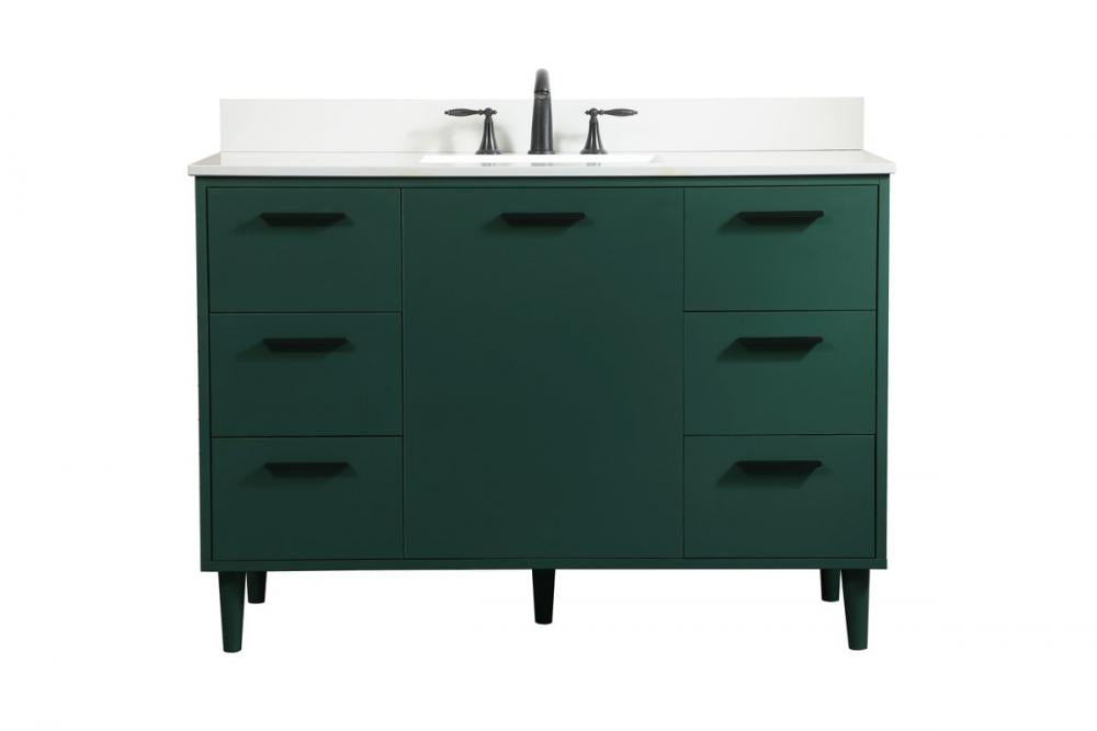 Elegant Baldwin Bathroom Vanity Bathroom Vanity Elegant 48 Green Included