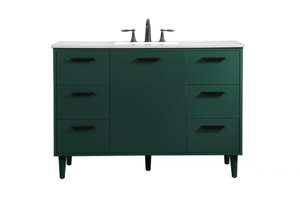 Elegant Baldwin Bathroom Vanity Bathroom Vanity Elegant 48 Green Not Included