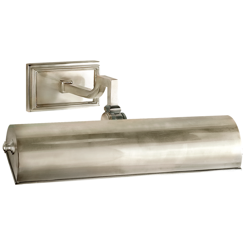 Visual Comfort & Co. Dean 12" Picture Light Wall Lights Visual Comfort & Co. Brushed Nickel  