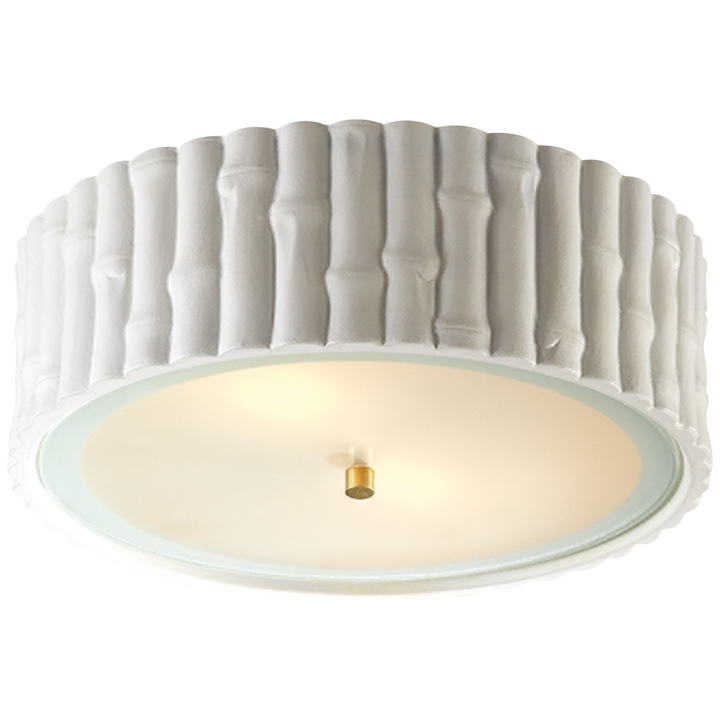 Visual Comfort & Co. Frank Large Flush Mount Ceiling Flush Mounts Visual Comfort & Co. Plaster White  