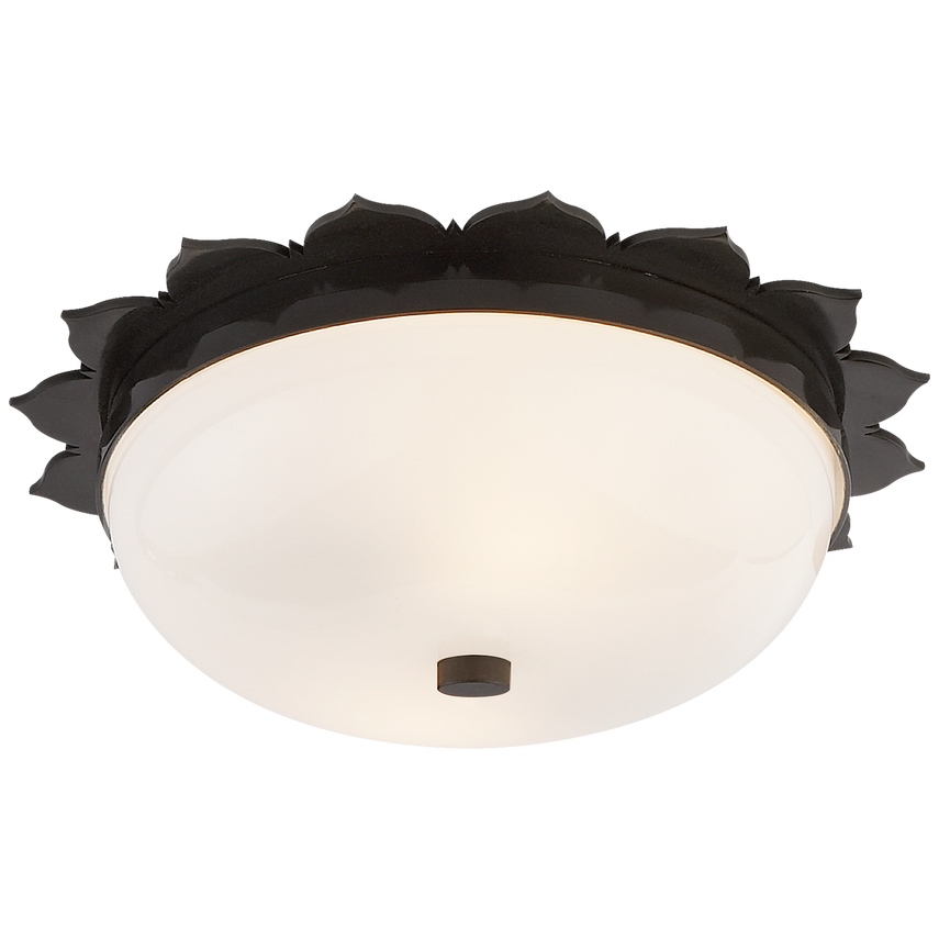 Visual Comfort & Co. Rachel Small Flush Mount Ceiling Flush Mounts Visual Comfort & Co. Natural Brass  