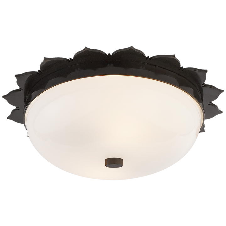 Visual Comfort & Co. Rachel Small Flush Mount Ceiling Flush Mounts Visual Comfort & Co. Natural Brass  