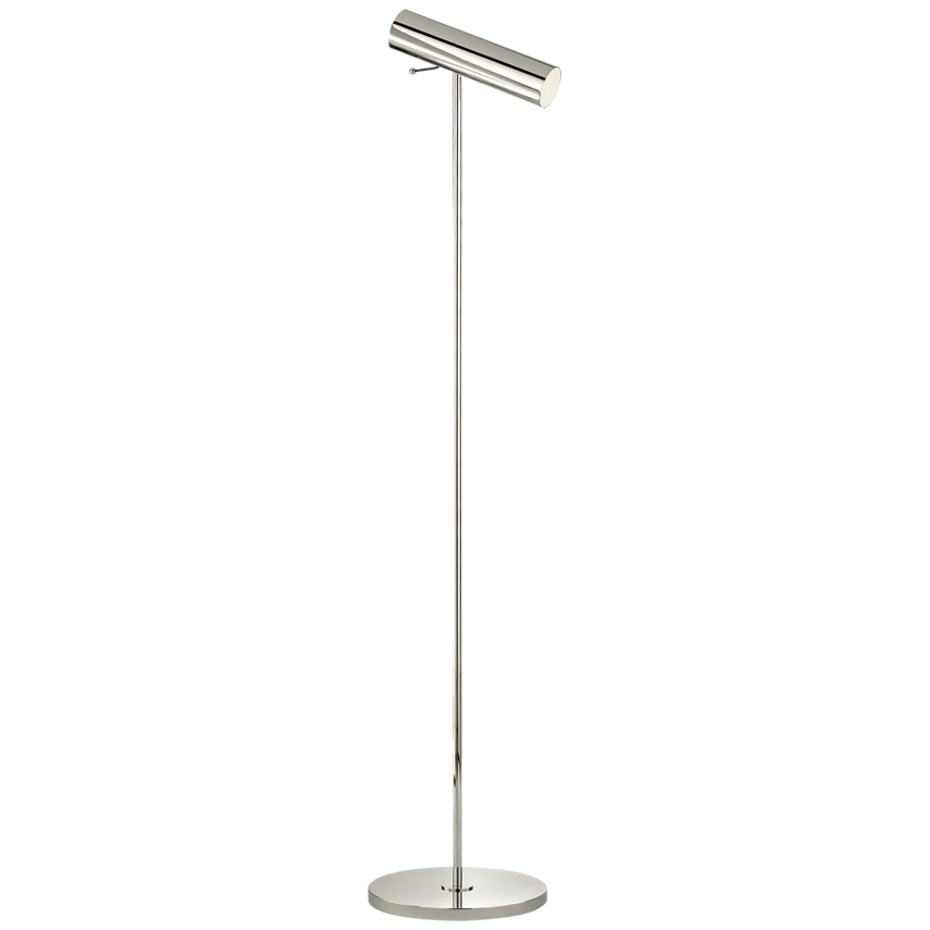 Visual Comfort & Co. Lancelot Pivoting Floor Lamp Floor Lamps Visual Comfort & Co. Hand-Rubbed Antique Brass  