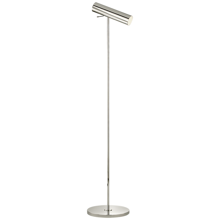 Visual Comfort & Co. Lancelot Pivoting Floor Lamp Floor Lamps Visual Comfort & Co. Hand-Rubbed Antique Brass  