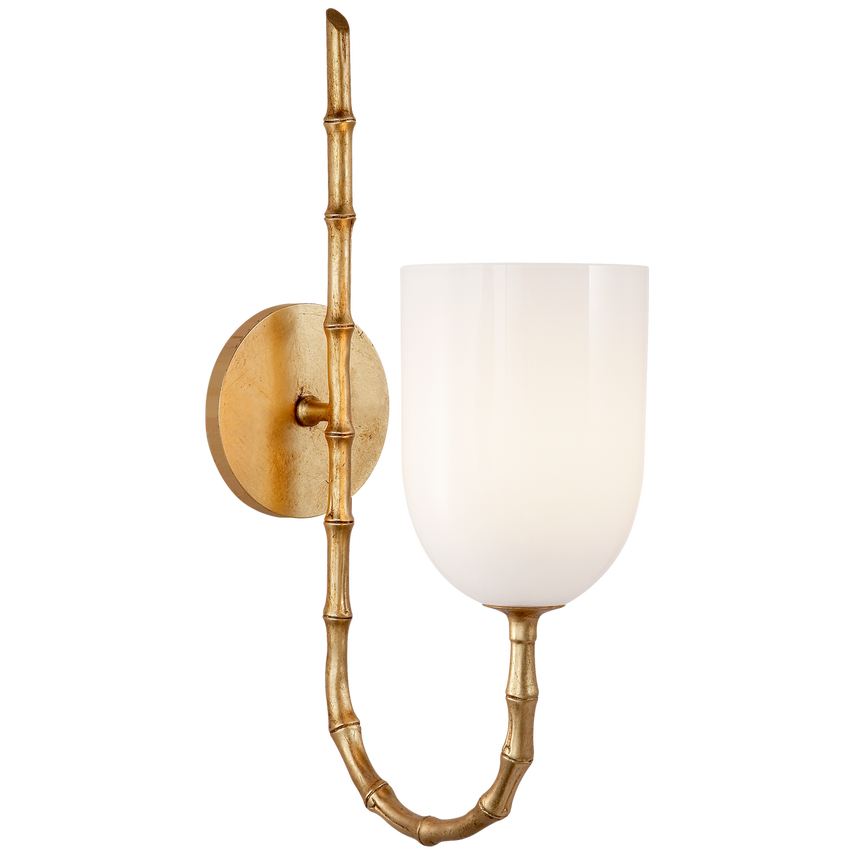 Visual Comfort & Co. Edgemere Wall Light Wall Sconces Visual Comfort & Co. Burnished Silver Leaf  