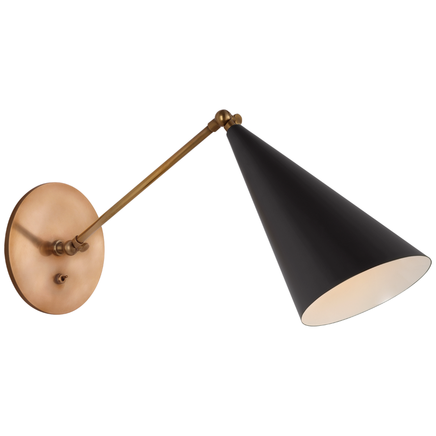 Visual Comfort & Co. Clemente Single Arm Library Sconce