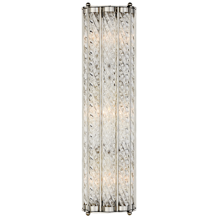 Visual Comfort & Co. Eaton Linear Sconce Wall Sconces Visual Comfort & Co. Hand-Rubbed Antique Brass  