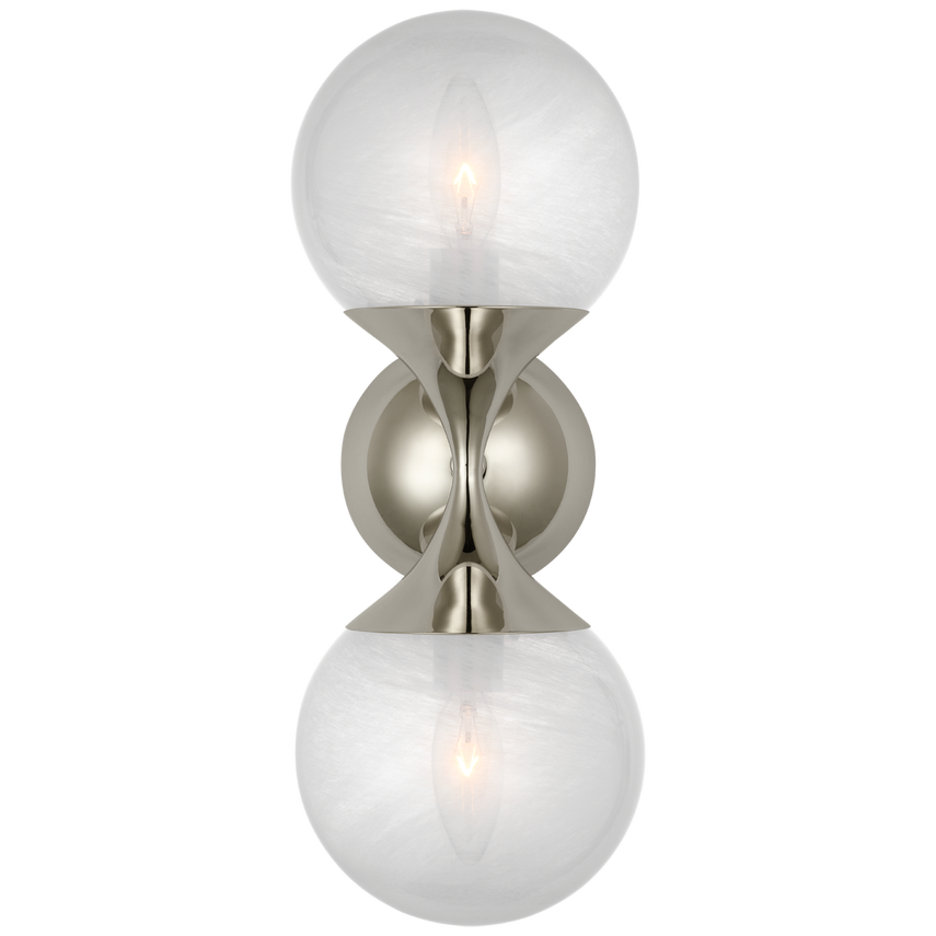 Visual Comfort & Co. Cristol Small Double Sconce