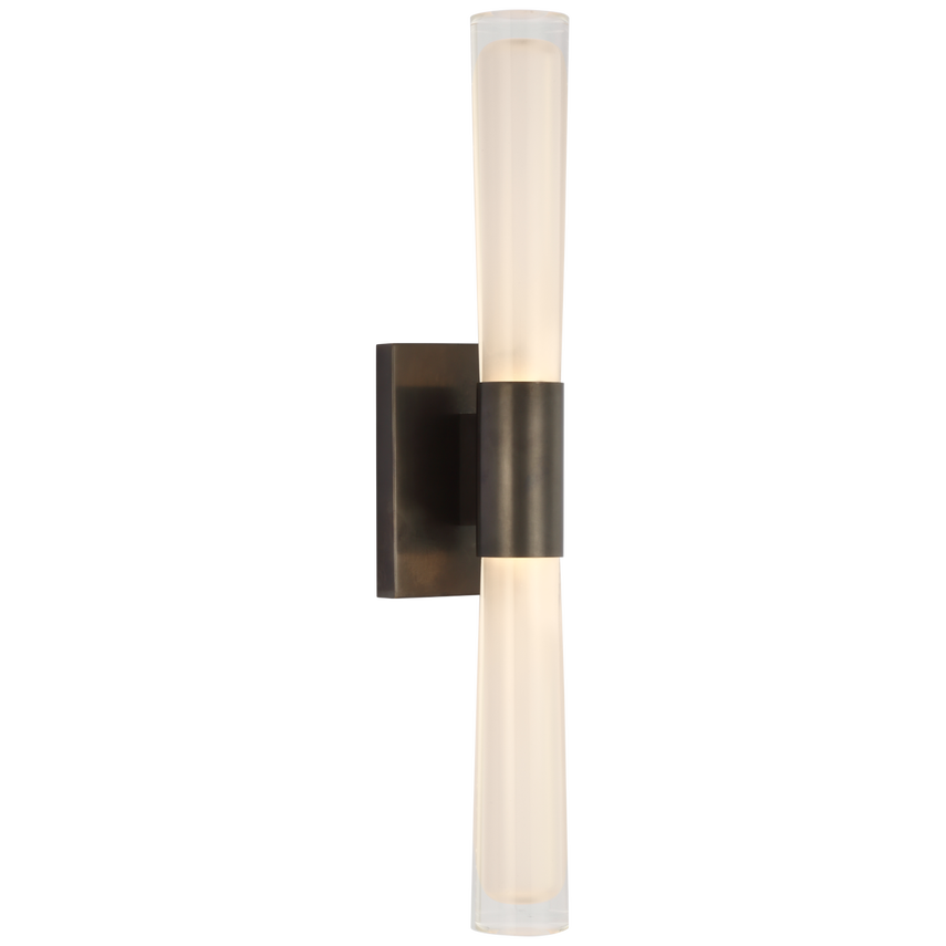 Visual Comfort & Co. Brenta Single Sconce Wall Lights Visual Comfort & Co. Bronze  