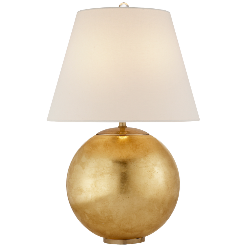 Visual Comfort & Co. Morton Table Lamp Table Lamps Visual Comfort & Co. Burnished Silver Leaf  