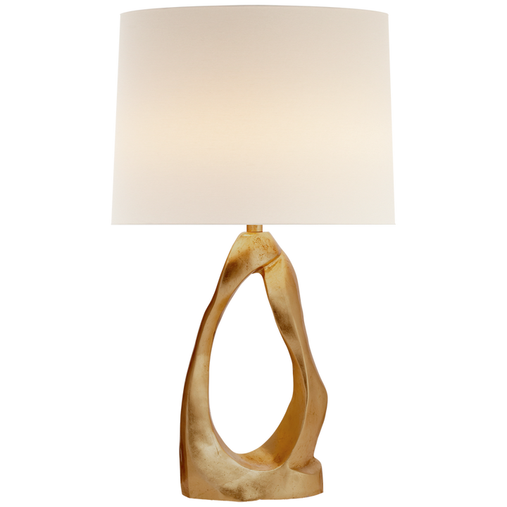 Visual Comfort & Co. Cannes Table Lamp Table Lamps Visual Comfort & Co. Burnished Silver Leaf  