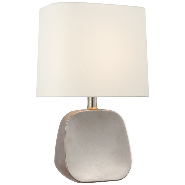 Visual Comfort & Co. Almette Medium Table Lamp Table Lamps Visual Comfort & Co. Burnished Silver Leaf  