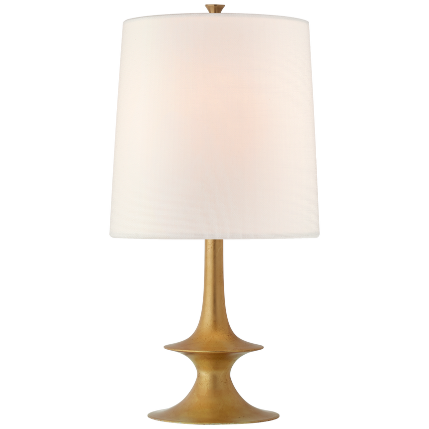 Visual Comfort & Co. Lakmos Medium Table Lamp Table Lamps Visual Comfort & Co. Burnished Silver Leaf  