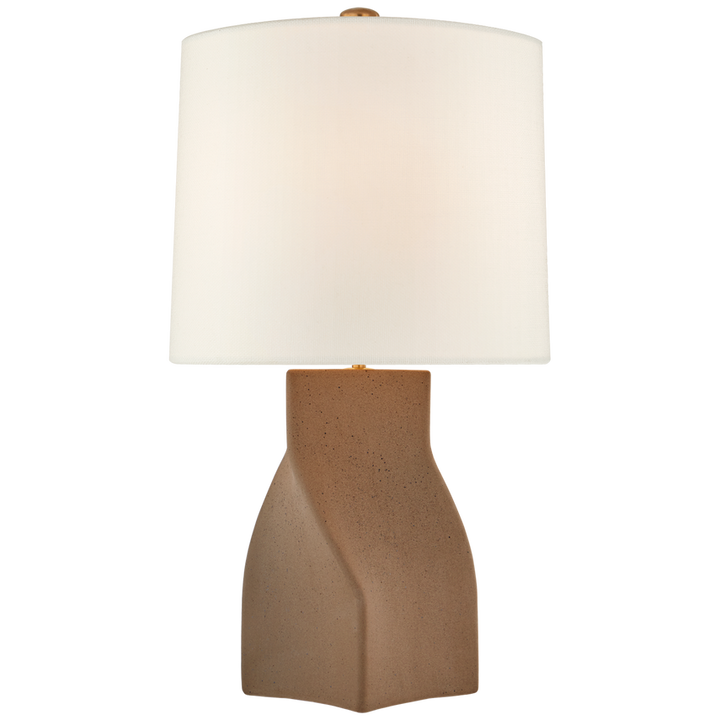 Visual Comfort & Co. Claribel Large Table Lamp Table Lamps Visual Comfort & Co. Canyon Brown  