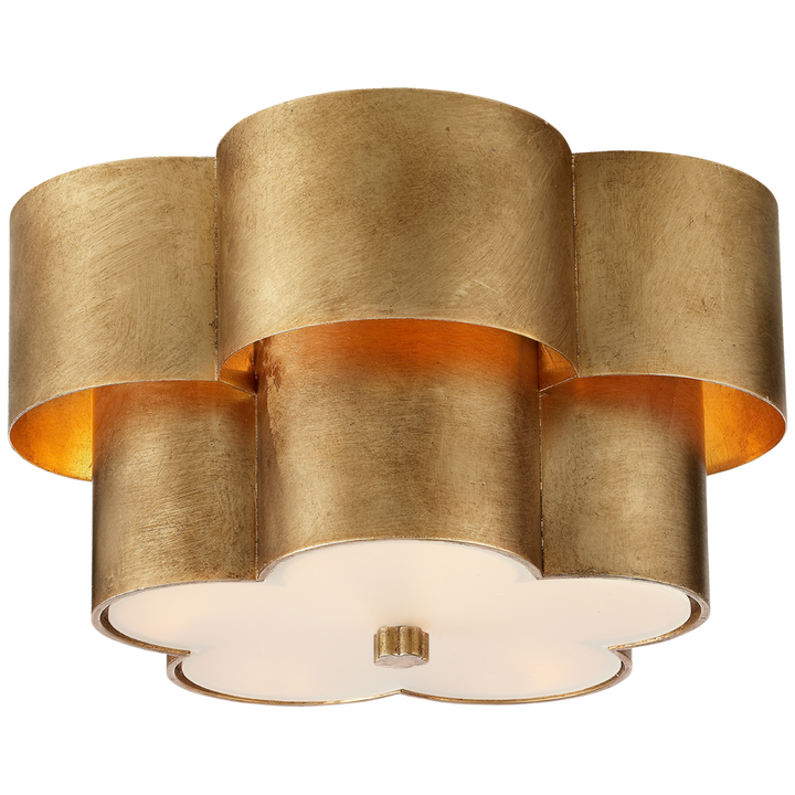 Visual Comfort & Co. Arabelle Flush Mount Ceiling Flush Mounts Visual Comfort & Co. Burnished Silver Leaf  