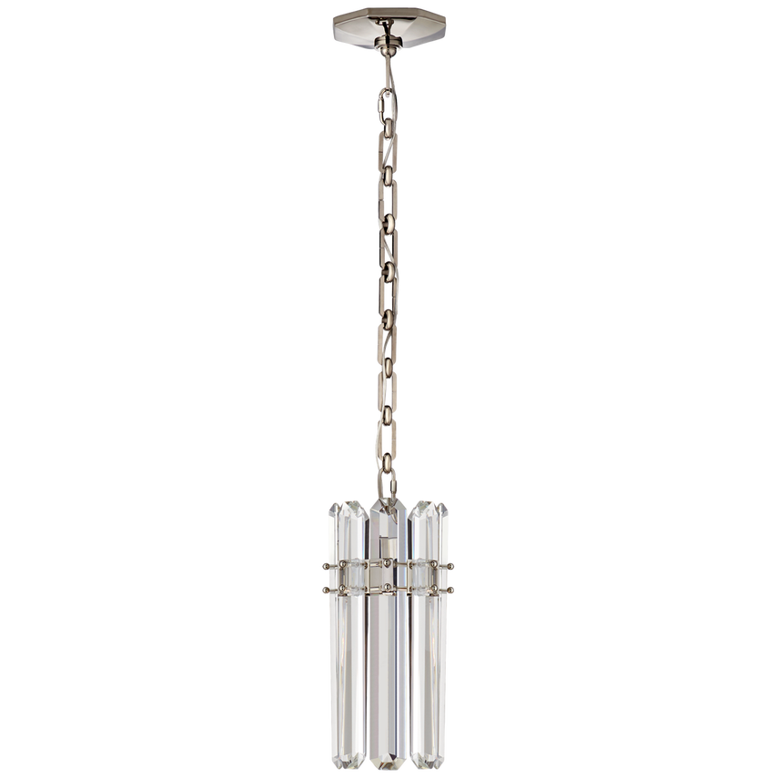 Visual Comfort & Co. Bonnington Small Pendant Ceiling Lights Visual Comfort & Co. Hand-Rubbed Antique Brass  