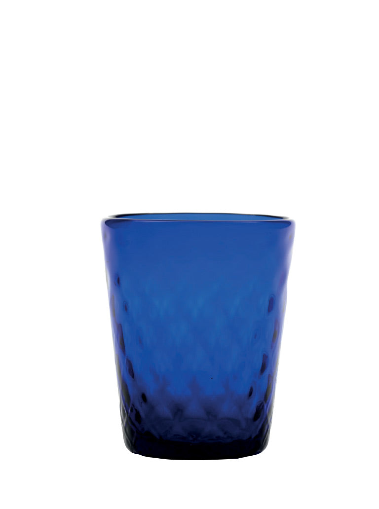 Zafferano America Balloton Tumbler (Set of 6) Glassware citylgs.store Cobalt Blue  