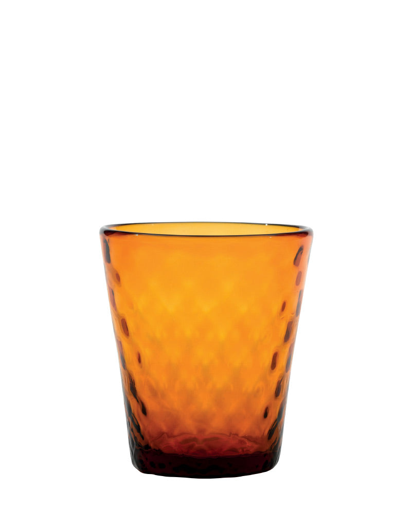 Zafferano America Balloton Tumbler (Set of 6) Glassware citylgs.store Amber  