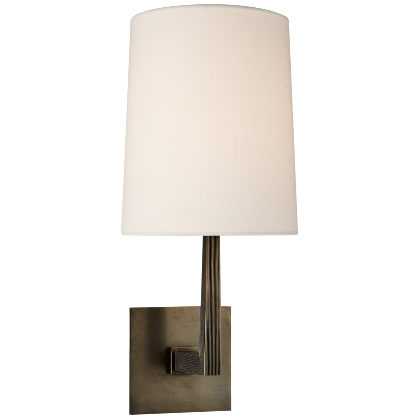 Visual Comfort & Co. Ojai Medium Single Sconce Wall Lights Visual Comfort & Co. Bronze  