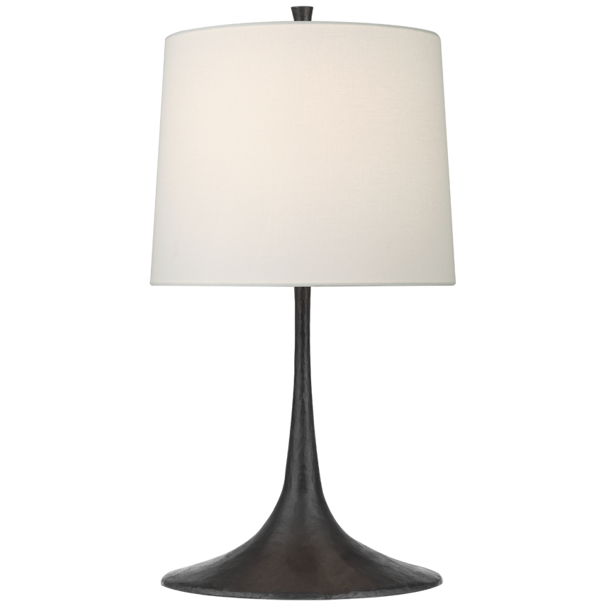 Visual Comfort & Co. Oscar Medium Sculpted Table Lamp Table Lamps Visual Comfort & Co. Plaster White  