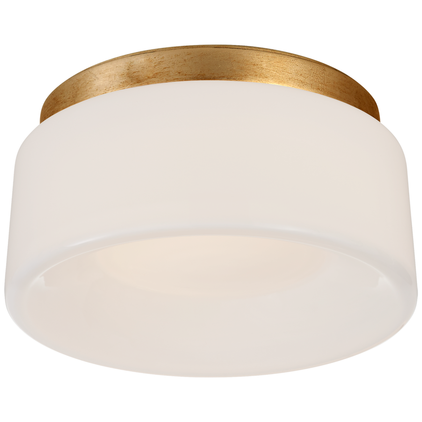 Visual Comfort & Co. Halo 5.5" Solitaire Flush Mount Ceiling Lights Visual Comfort & Co. Matte Black  