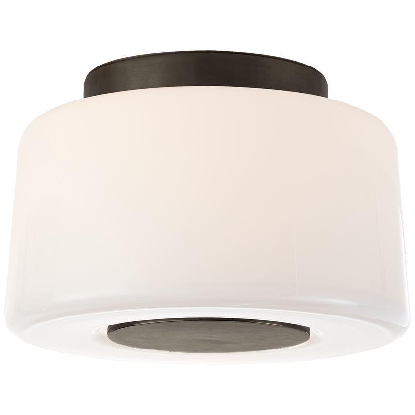 Visual Comfort & Co. Acme Small Flush Mount Ceiling Lights Visual Comfort & Co. Bronze  