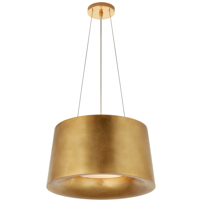 Visual Comfort & Co. Halo Small Hanging Shade Ceiling Lights Visual Comfort & Co. Matte Black  