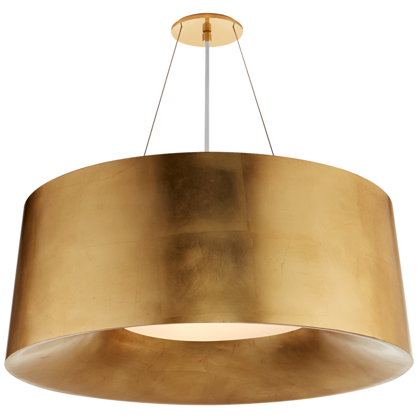 Visual Comfort & Co. Halo Medium Hanging Shade Ceiling Lights Visual Comfort & Co. Gild  