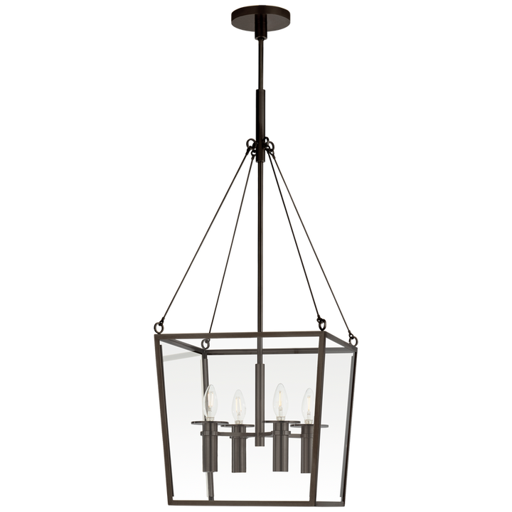 Visual Comfort & Co. Cochere Medium Lantern Pendants Visual Comfort & Co. Bronze  