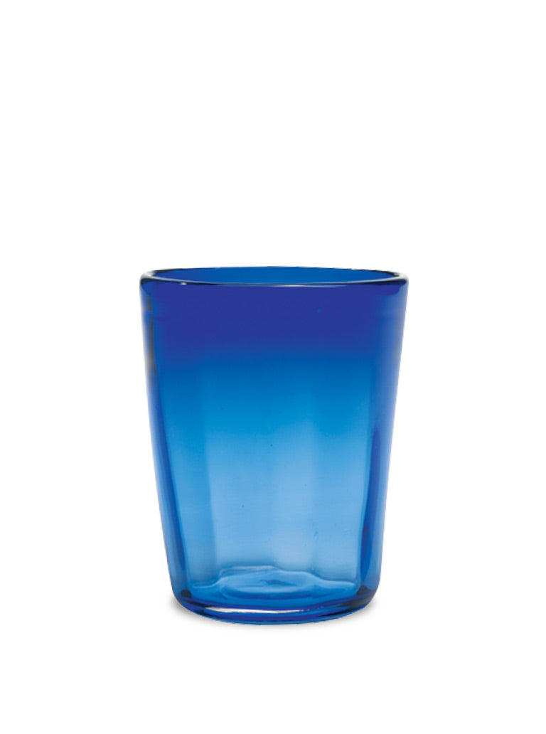 Zafferano America Bei Tumbler (Set of 6) Glassware citylgs.store Cobalt Blue  