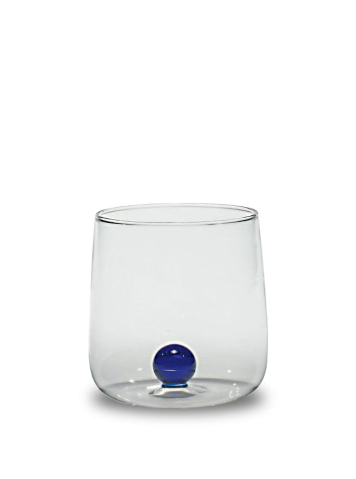 Zafferano America Bilia Tumbler (Set of 6) Glassware citylgs.store Cobalt Blue  