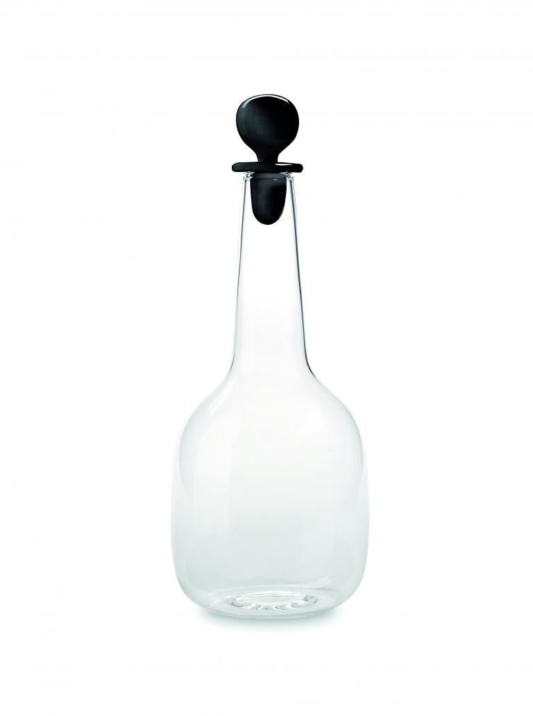 Zafferano America Bilia Bottle Glassware citylgs.store Black  