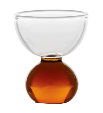 Zafferano America Bilia Egg Cup Glassware citylgs.store Amber  