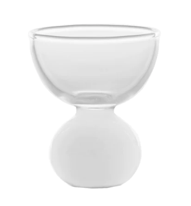 Zafferano America Bilia Egg Cup Glassware citylgs.store White  