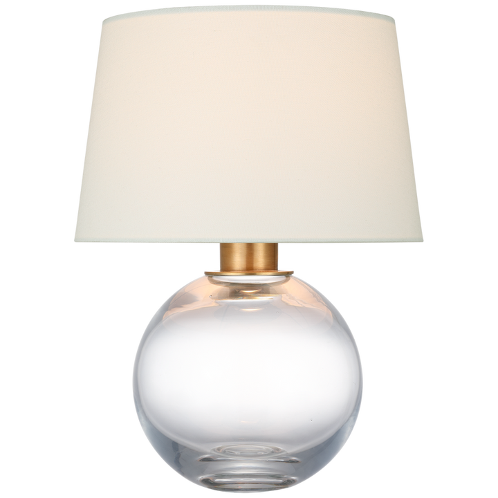 Visual Comfort & Co. Masie Small Table Lamp Table Lamps Visual Comfort & Co. Clear Glass  