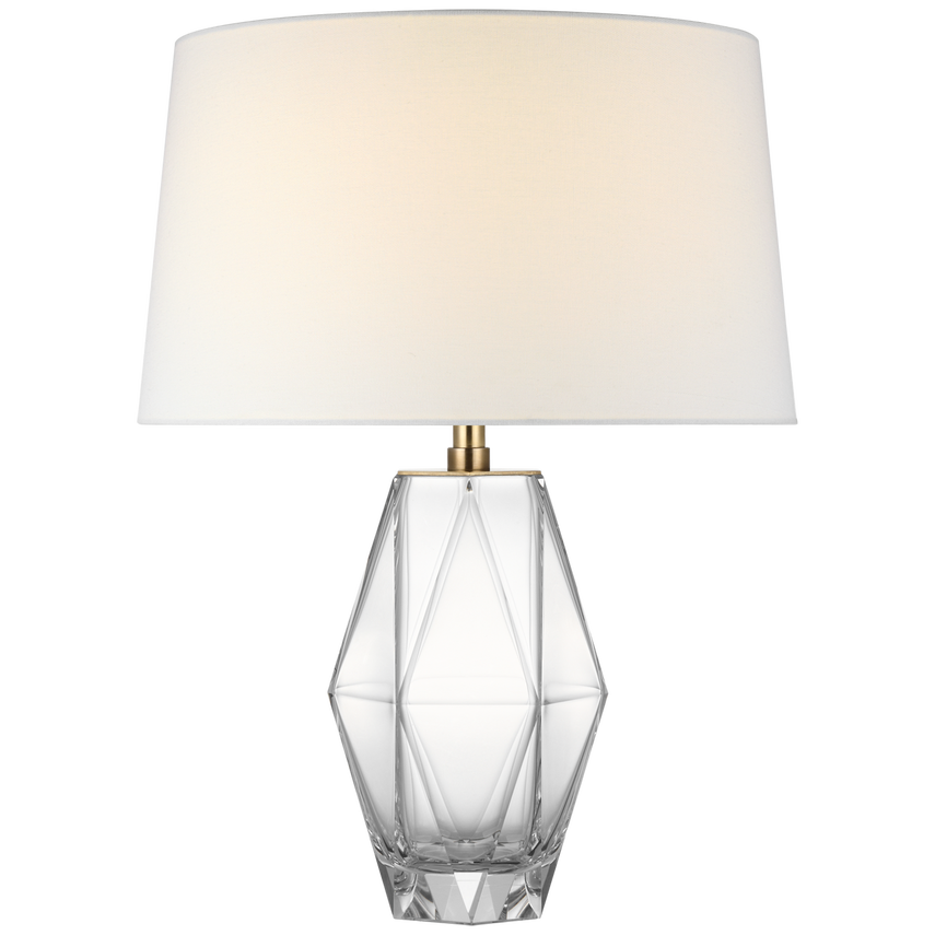 Visual Comfort & Co. Palacios Medium Table Lamp Table Lamps Visual Comfort & Co. Clear Glass  