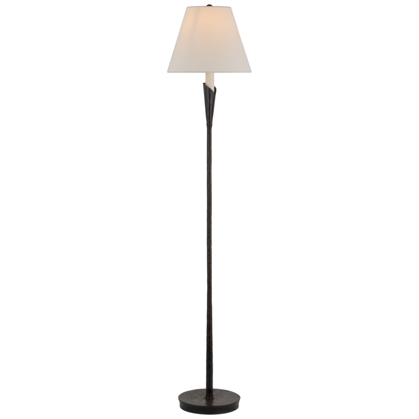 Visual Comfort & Co. Aiden Accent Floor Lamp Floor Lamps Visual Comfort & Co. Aged Iron  