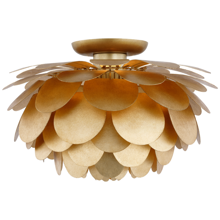 Visual Comfort & Co. Cynara Large Flush Mount Ceiling Flush Mounts Visual Comfort & Co. Gild  