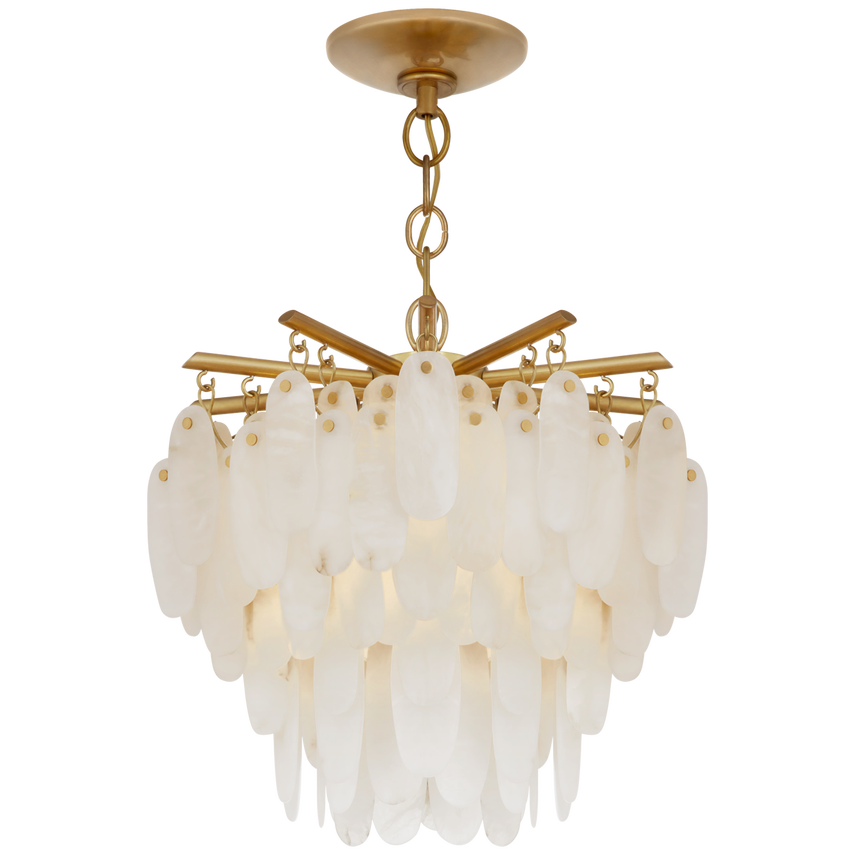 Visual Comfort & Co. Cora Medium Semi-Flush Mount Chandelier