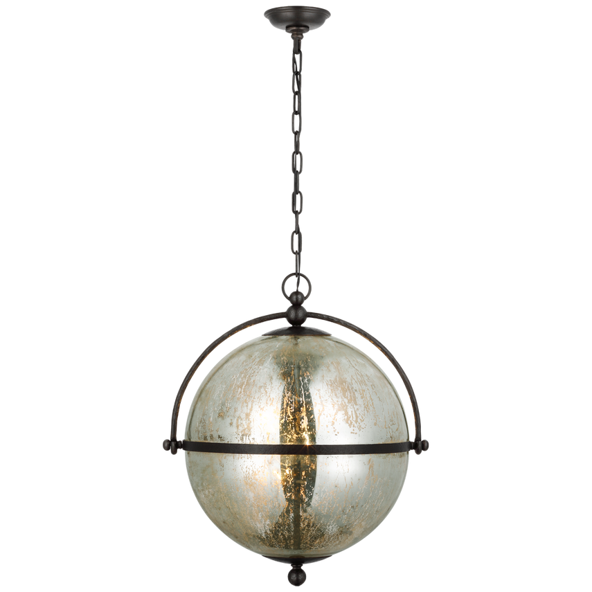 Visual Comfort & Co. Bayridge XL Pendant Ceiling Lights Visual Comfort & Co. Aged Iron  