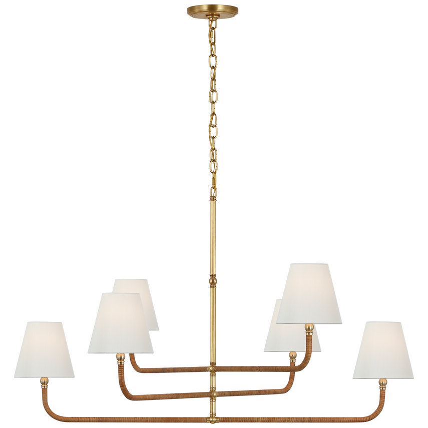 Visual Comfort & Co. Basden Extra Large Three Tier Chandelier