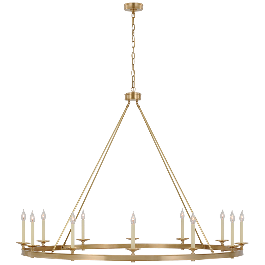 Visual Comfort & Co. Launceton Oversized Ring Chandelier