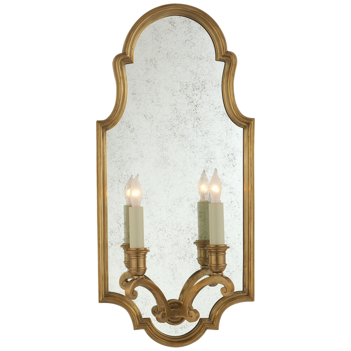 Visual Comfort & Co. Sussex Medium Framed Double Sconce