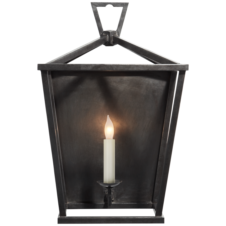 Visual Comfort & Co. Darlana Wall Lantern Wall Lights Visual Comfort & Co. Aged Iron  