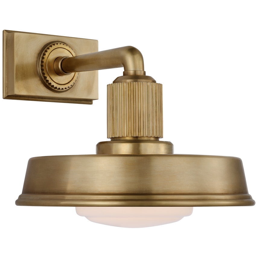 Visual Comfort & Co. Ruhlmann Small Sconce Wall Lights Visual Comfort & Co. Antique-Burnished Brass  